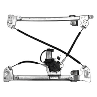 TYC® - Front Driver Side Power Window Regulator and Motor Assembly