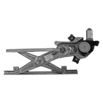 TYC® - Front Driver Side Power Window Regulator and Motor Assembly