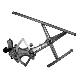 TYC® - Front Driver Side Power Window Regulator and Motor Assembly