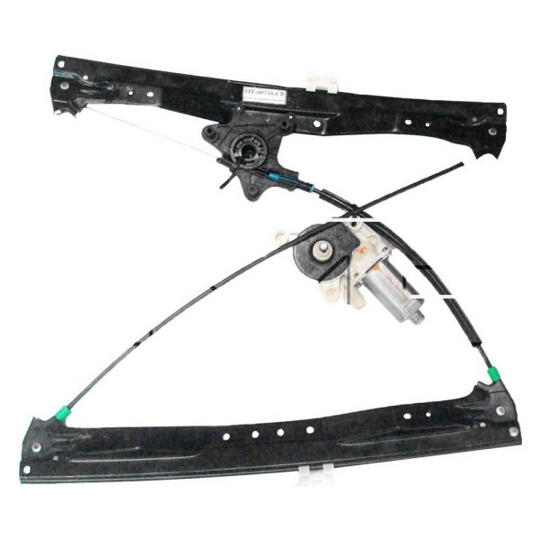 TYC® - Front Driver Side Power Window Regulator and Motor Assembly