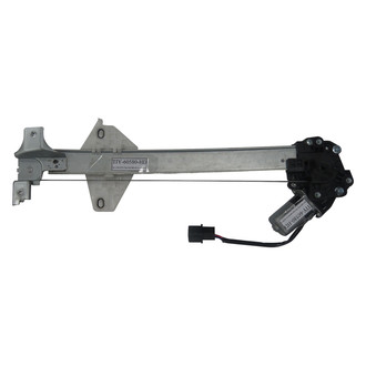 TYC® - Rear Passenger Side Power Window Regulator and Motor Assembly