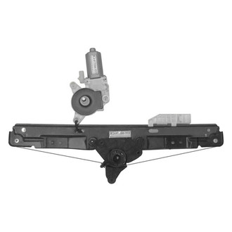 TYC® - Rear Driver Side Power Window Regulator and Motor Assembly