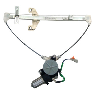 TYC® - Rear Passenger Side Power Window Regulator and Motor Assembly