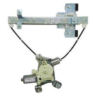 TYC® - Rear Driver Side Power Window Regulator and Motor Assembly