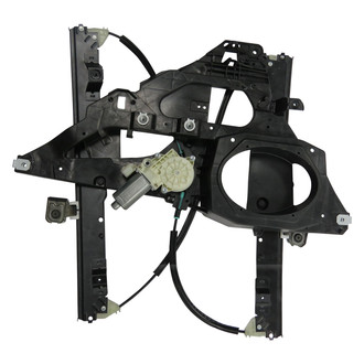 TYC® - Front Driver Side Power Window Regulator and Motor Assembly