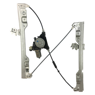 TYC® - Front Driver Side Power Window Regulator and Motor Assembly