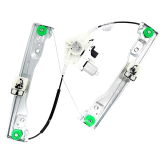 TYC® - Front Driver Side Power Window Regulator and Motor Assembly