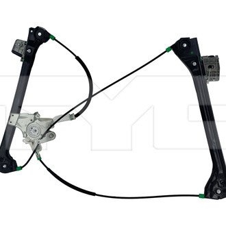 TYC® - Front Driver Side Power Window Regulator and Motor Assembly