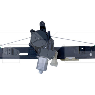 TYC® - Rear Driver Side Power Window Regulator and Motor Assembly