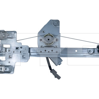 TYC® - Rear Passenger Side Power Window Regulator and Motor Assembly