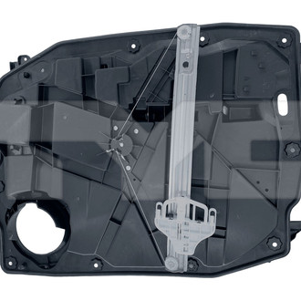 TYC® - Front Driver Side Power Window Regulator and Motor Assembly