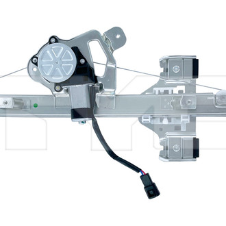 TYC® - Rear Passenger Side Power Window Regulator and Motor Assembly