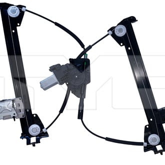 TYC® - Front Driver Side Power Window Regulator and Motor Assembly