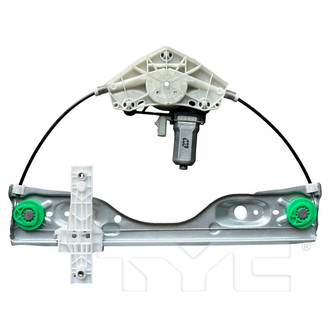 TYC® - Rear Driver Side Power Window Regulator and Motor Assembly