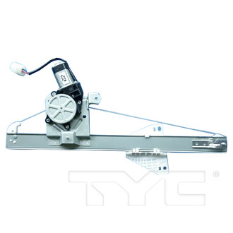 TYC® - Rear Passenger Side Power Window Regulator and Motor Assembly