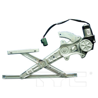 TYC® - Rear Driver Side Power Window Regulator and Motor Assembly