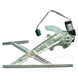 TYC® - Rear Passenger Side Power Window Regulator and Motor Assembly
