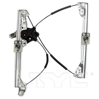 TYC® - Front Driver Side Power Window Regulator and Motor Assembly