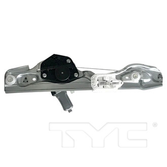 TYC® - Rear Passenger Side Power Window Regulator and Motor Assembly