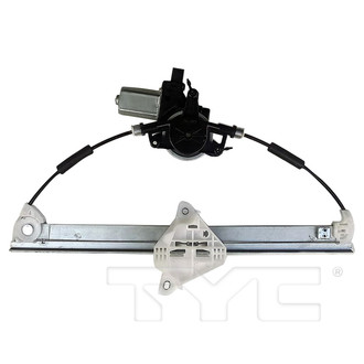 TYC® - Rear Passenger Side Power Window Regulator and Motor Assembly