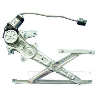 TYC® - Rear Passenger Side Power Window Regulator and Motor Assembly