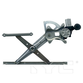 TYC® - Front Driver Side Power Window Regulator and Motor Assembly