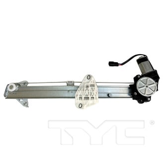 TYC® - Rear Passenger Side Power Window Regulator and Motor Assembly
