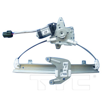 TYC® - Rear Passenger Side Power Window Regulator and Motor Assembly
