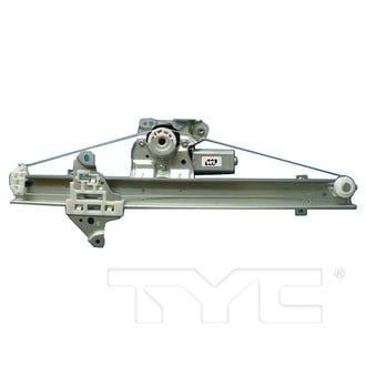 TYC® - Front Driver Side Power Window Regulator and Motor Assembly