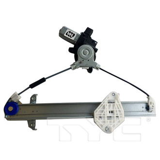 TYC® - Rear Passenger Side Power Window Regulator and Motor Assembly