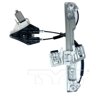 TYC® - Front Driver Side Power Window Regulator and Motor Assembly