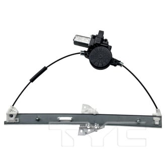 TYC® - Front Driver Side Power Window Regulator and Motor Assembly