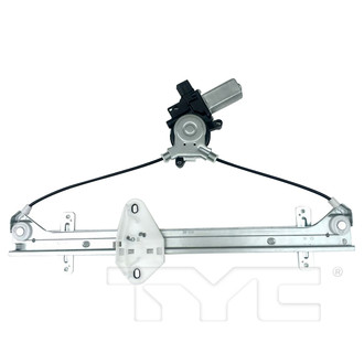 TYC® - Front Driver Side Power Window Regulator and Motor Assembly