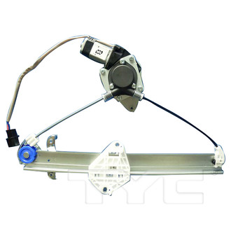 TYC® - Rear Passenger Side Power Window Regulator and Motor Assembly