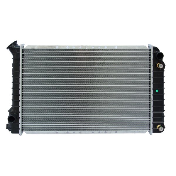 TYC® - Crossflow Engine Coolant Radiator with Transmission Oil Cooler