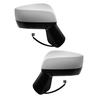TYC® - Power Heated Manual-Foldaway Side View Mirror