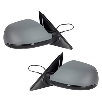TYC® - Power Heated Manual-Foldaway Side View Mirror