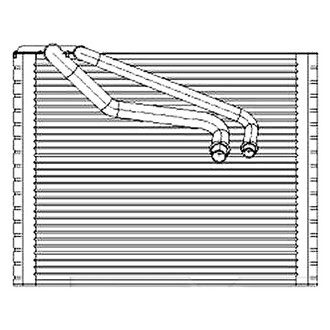 TYC® - A/C Evaporator Core