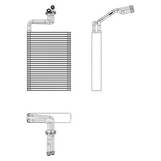 TYC® - A/C Evaporator Core
