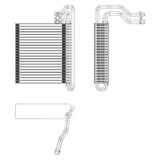 TYC® - A/C Evaporator Core