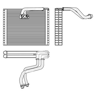 TYC® - A/C Evaporator Core