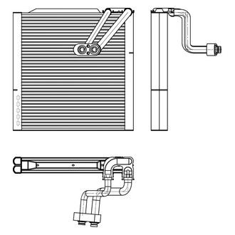 TYC® - A/C Evaporator Core