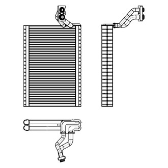TYC® - A/C Evaporator Core