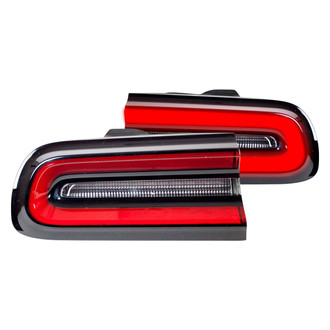 TYC® - Black Fiber Optic Tail Lights