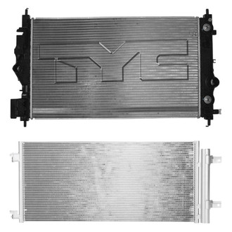 TYC® - Radiator and Condenser Kit