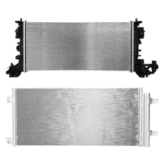 TYC® - Radiator and Condenser Kit
