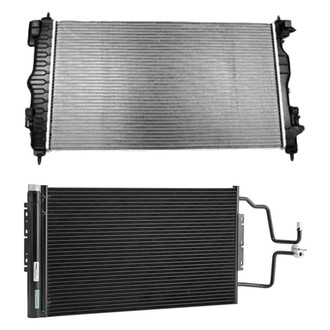 TYC® - Radiator and Condenser Kit