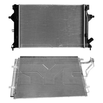 TYC® - Radiator and Condenser Kit
