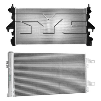 TYC® - Radiator and Condenser Kit