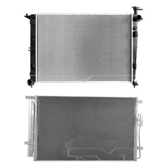 TYC® - Radiator and Condenser Kit